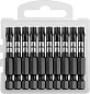 Биты KRAFTOOL Impact Pro, TORX, тип хвостовика E 1/4", TX30, 50мм, 10шт, в пластиковом боксе фото2