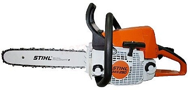 Бензопила MS 250 (шина/цепь 35см, защитный кожух) (1123 012 3045) STIHL