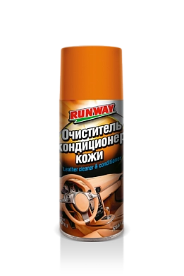 Очиститель и кондиционер кожи 400мл аэрозоль (RW6124) RUNWAY