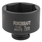 Головка ударн. 3/4" 75мм 6гр. (FK-46575) FORCEKRAFT