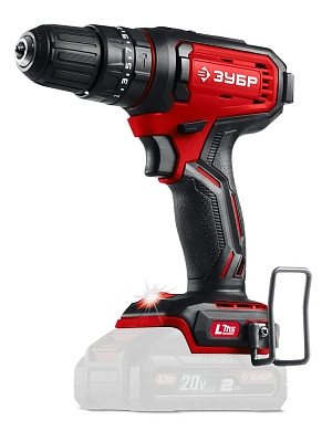 Дрель-шуруповерт ударная аккум. ДШУ-40 (LMS) (20.0 В, без АКБ и ЗУ, 40 Нм, кор.) ЗУБР