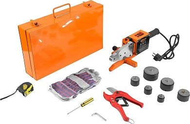 Аппарат для сварки полипропиленовых труб, 1500Вт, насадки 20-63мм (DWM 1500) Wester