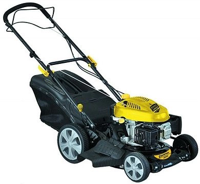 Газонокосилка бензин. самоход. LM4630 (3,0кВт, выс. 25-75мм, шир. 46см, травосб. 60л) CHAMPION