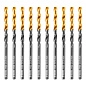 Сверло по металлу 3,5 мм, HSS-TiN, Golden Tip, 10 шт. (717207) DENZEL фото2