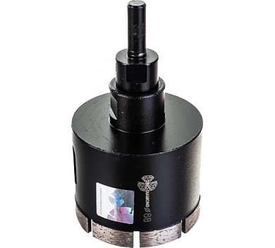 Коронка алмазная 68мм, керамогранит, серебр.пайка (GCB768) Trio-Diamond