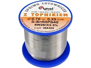 Припой для пайки Sn60Pb40, 0,7мм/250г (76807) CYNEL