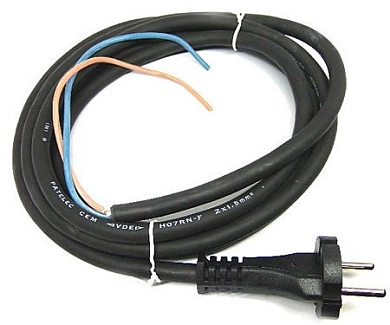 Шнур сетевой резиновый 1.5-2-2.5 (695107-1) MAKITA
