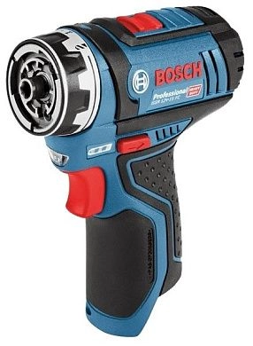 Дрель-шуруповерт аккум. GSR 12V-15 FC Solo (12.0 В, без аккум. и заряд. устр., 30 Нм, кор.)(0 601 9F6 004) BOSCH