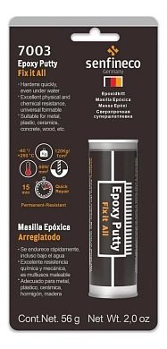 Шпатлевка эпоксидная (холодная сварка) / Epoxy Putty (7003) SENFINECO