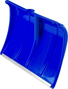 Лопата снеговая пласт. с алюм. планкой, без черенка, 500мм, синяя (421835) СИБИН