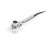 Ключ коликовый торцевой трещоточный 12х14мм, хром (121324) HORTZ