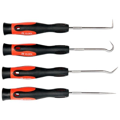 Крюки с рукояткой, 4пр. (YT-0843) YATO