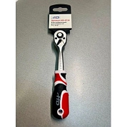 Трещотка 1/4", 72зуб., 155мм, Cr-V (HD-0730) H-D