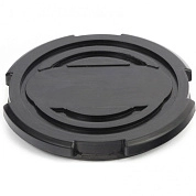 Опора резиновая для подкатного домкрата универсальная, D 100мм, d 90мм, H 12мм (50912) MATRIX