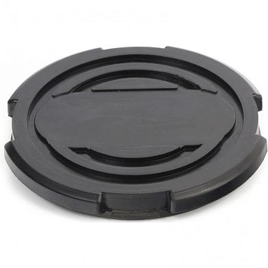 Опора резиновая для подкатного домкрата универсальная, D 100мм, d 90мм, H 12мм (50912) MATRIX