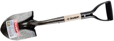 Лопата автомобильная, дерев. черенок, с рукояткой "ЗАВИДОВО" (39355_z01) ЗУБР