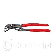 Клещи переставные COBRA QuickSet с фиксатором, 50мм (2"), под ключ 46мм, 250мм (8721250) KNIPEX