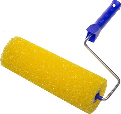 Ролик поролон. 240мм структур. + ручка 6мм (0365-24) STAYER