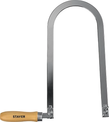 Лобзик ручной 130х250мм, с дерев. ручкой  (1530-25_z02) STAYER