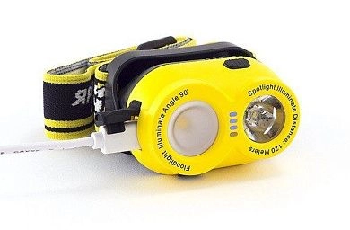 Фонарь светодиодный налобный LH-210 LEMUR (CREE XP-G2/G3 210 Лм 120м Li-lon 2300мАч) ЯРКИЙ ЛУЧ