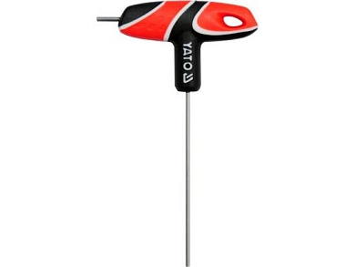 Ключ c T-образной ручкой HEX  2.5мм 13х76х100мм (YT-05571) YATO