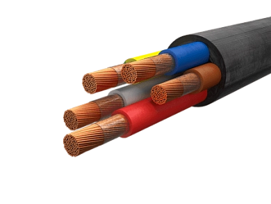 Кабель КГтп-ХЛ 5х6 (Калужский кабельный завод)