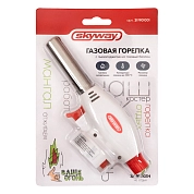 Горелка газовая на цанговый баллон с пьезоподжигом 1001 (S11901001) SKYWAY