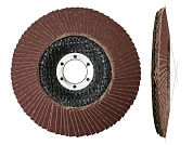 Круг лепестковый 125х22.23 мм для металла, А60, тип КЛТ2 ОАО "ЛАЗ"