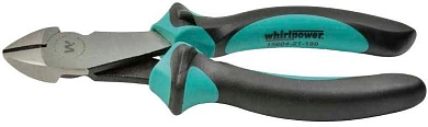 Кусачки боковые (бокорезы) усиленные 200мм, Cr-V (15604-21-200) WHIRLPOWER