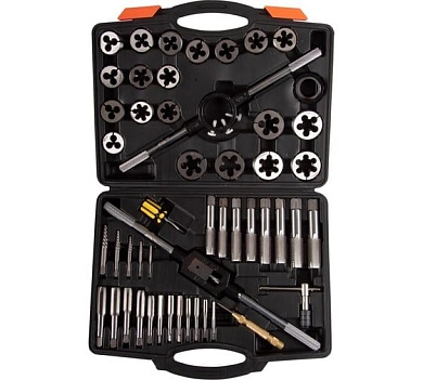 Набор метчиков и плашек М6-М24, 51 пр., SK-5 (AF35100051C) AFFIX