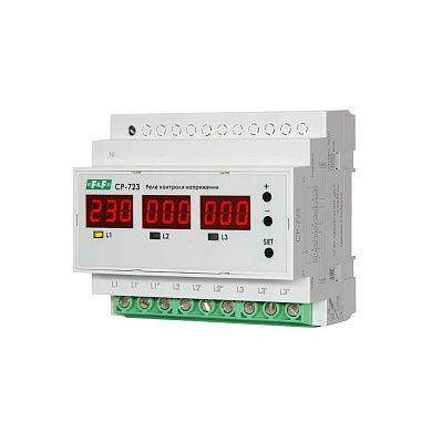 Реле контроля напряжения CP-723 ( 240-300В 3х63А 3NO) EA04.009.015 Евроавтоматика ФИФ
