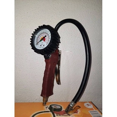 Пневмопистолет с манометром для подкачки колёс (HD-60G) H-D