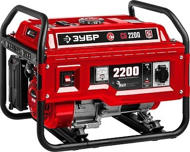 Генератор бензиновый СБ-2200, 2200Вт ЗУБР