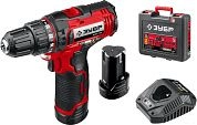 Дрель-шуруповерт аккум. ДШЛ-125-22 (12.0 В, 2 акк. х 2.0 А/ч Li-Ion, 30 Нм, чем.) ЗУБР