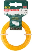 Леска для садовых триммеров "Квадрат" 2,0 мм х 15 м (F_77984) FIT