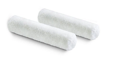 Ролик меховой 70мм/6мм, туба 15мм, ворс 4мм, шерсть/полиэстер "Velur", 2шт. (0123-381507) HARDY