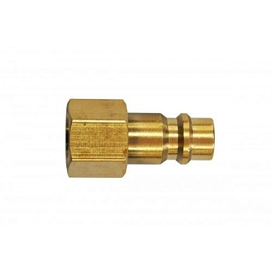 Соединение быстросъемное внутренняя резьба 1/4" (латунь)(HD-1220B) H-D