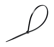 Стяжки кабельные,черные, 1.8х100мм, нейлон РА66, 100 шт, КС-Ч1,Профессионал (309010-18-100) ЗУБР