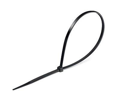 Стяжки кабельные,черные, 1.8х100мм, нейлон РА66, 100 шт, КС-Ч1,Профессионал (309010-18-100) ЗУБР