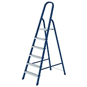 Лестница-стремянка стальн., 6 ступ, 1220мм, слож.2000х475х105мм, (97846) СИБРТЕХ