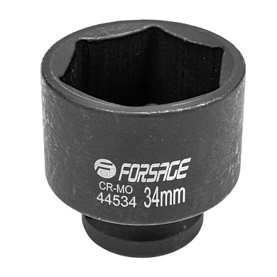 Головка ударн. 1/2" 34мм 6гр. (F-44534) Forsage