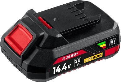Аккумулятор 14.4В 1шт 2.0 А/ч Li-Ion, тип С1 (АКБ-С1-14-2) ЗУБР