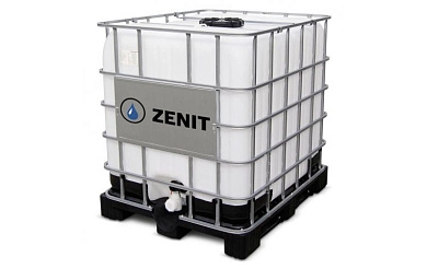 Масло для смазки пильных цепей бензопил зимнее 1000 л, куб, Хаски (21631080) ZENIT