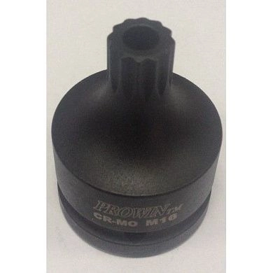 Головка-бита ударная М18х100мм 1/2" с отверстием (D04M-18M0100H) PROWIN