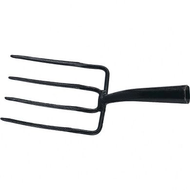 Вилы 4-х рогие, огородные, 175х220 мм, кованые, без черенка, АРТИ (63837)