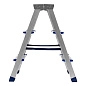 Лестница-стремянка алюмин. двустор., 3 ступ, 640мм, слож.710х440х160мм, (97923) СИБРТЕХ фото3