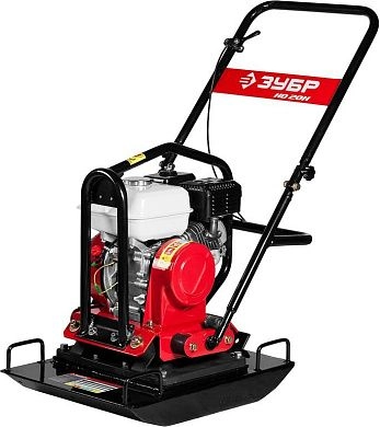 Виброплита бензиновая, 20 кН, Профессионал (ЗВПБ-20 ГХ) ЗУБР