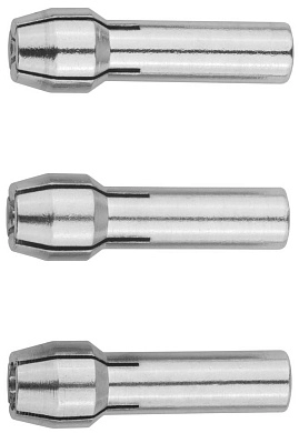 Мини-набор : Цанги хром, 3,2мм-1шт, 2,4мм-1шт, 1,6мм-1шт (35943-H3) ЗУБР