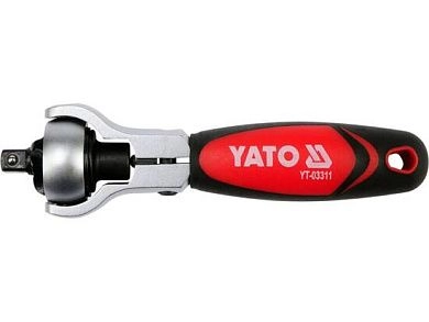 Трещотка универсальный 1/4" Т72 115мм (YT-03311) YATO