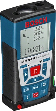 Дальномер лазерный GLM 250 VF (0 601 072 100) BOSCH